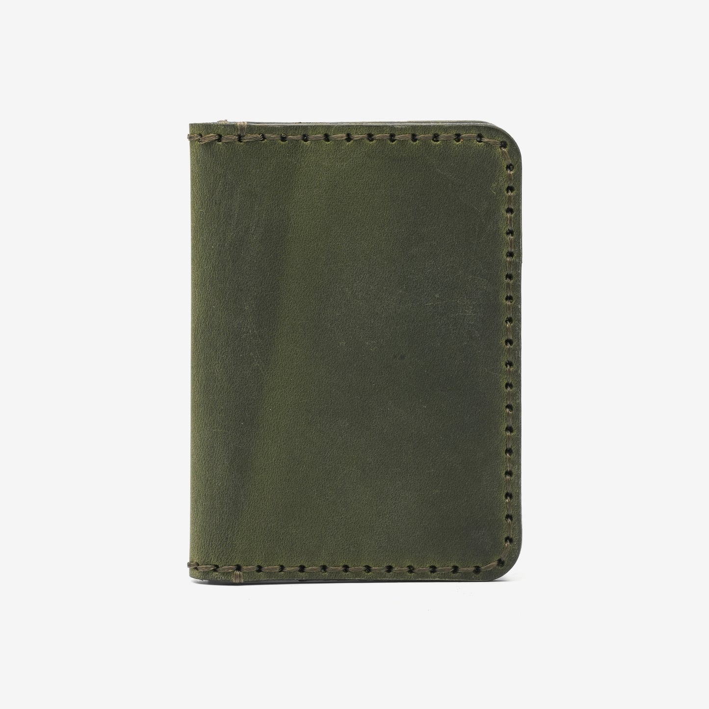 Handmade Leather Card Holder - Model 1B - O